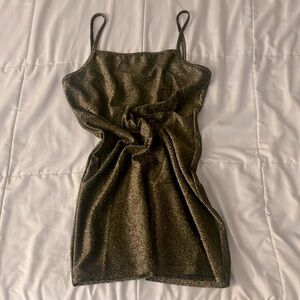 GOLD DRESS / SHINY FANCY DRESS